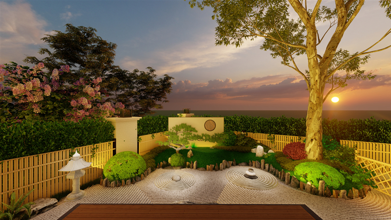 绿之艺园林：庭院花园绿化设计布局十大原则